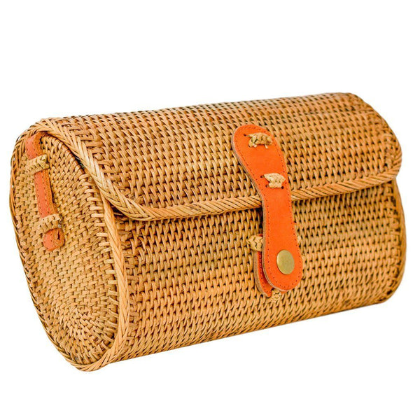 Bali Rattan Clutch Bag EC